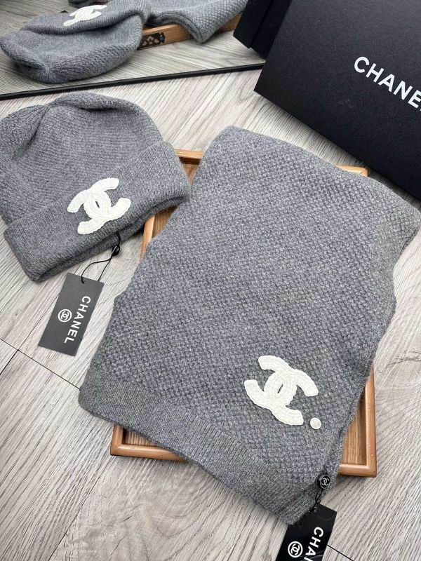 Chanel Scarf Hat hm (207)