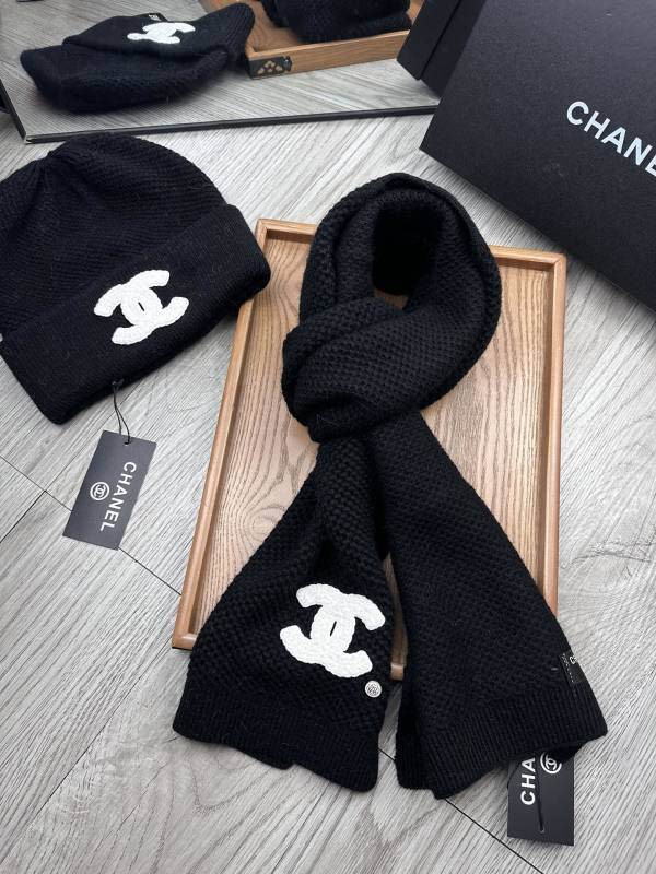 Chanel Scarf Hat hm (208)
