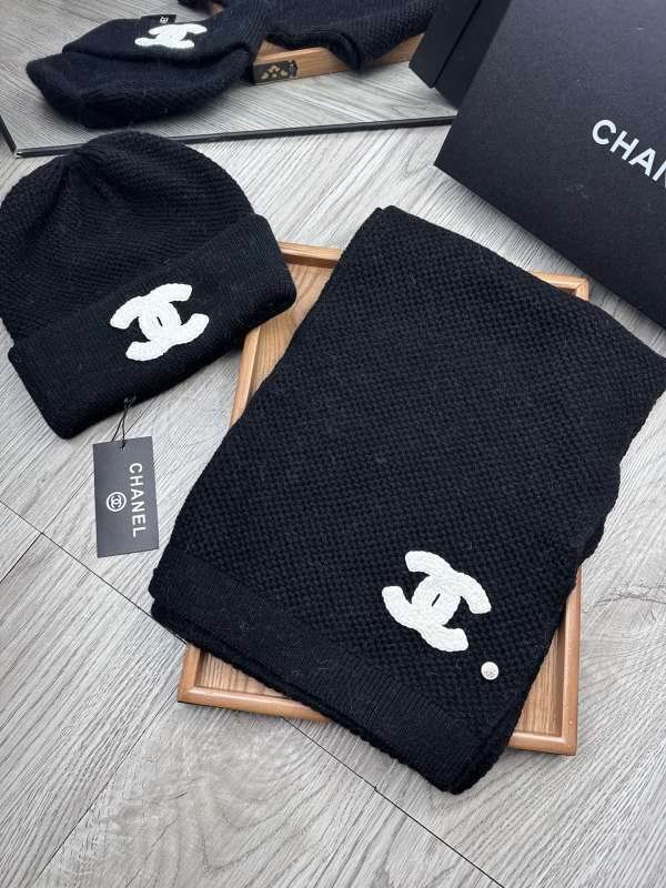 Chanel Scarf Hat hm (209)