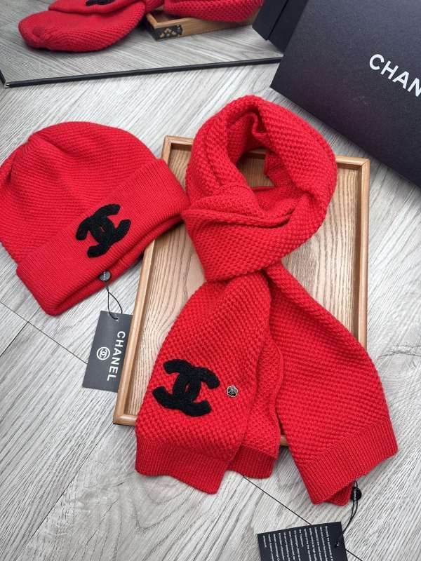 Chanel Scarf Hat hm (212)