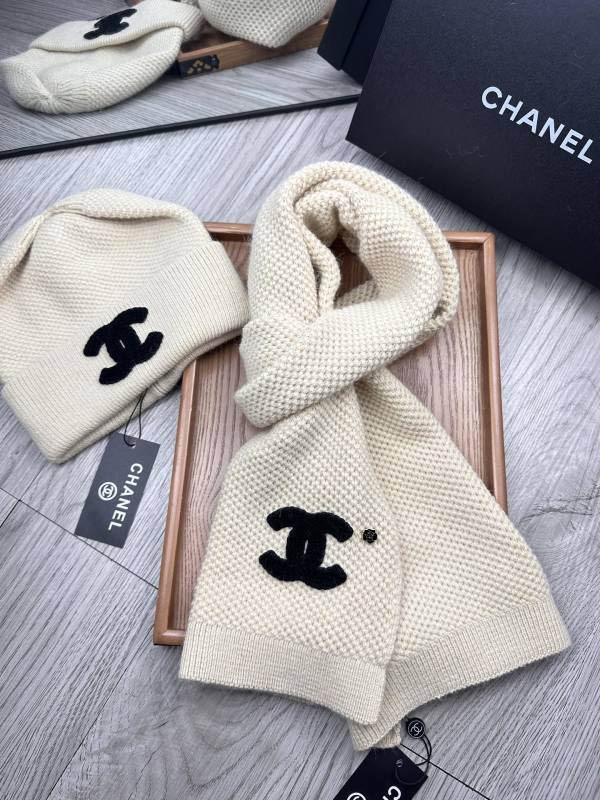 Chanel Scarf Hat hm (214)