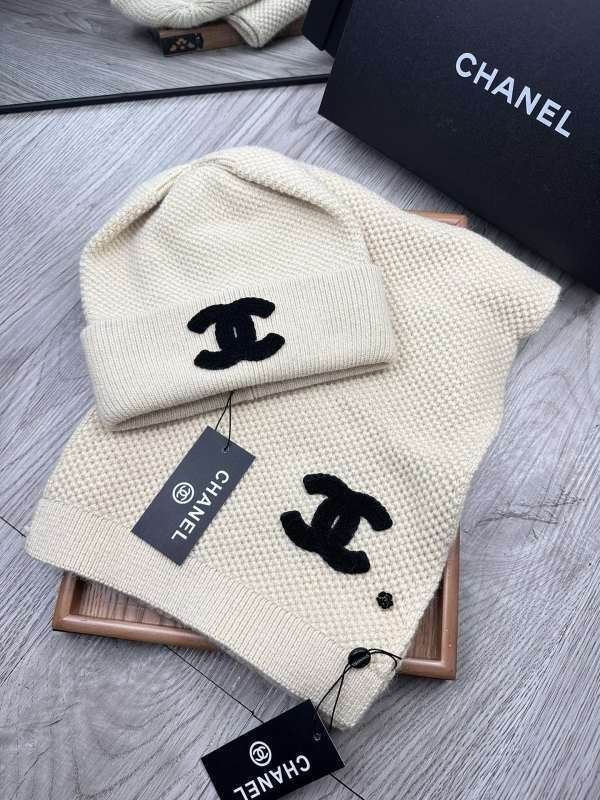 Chanel Scarf Hat hm (215)