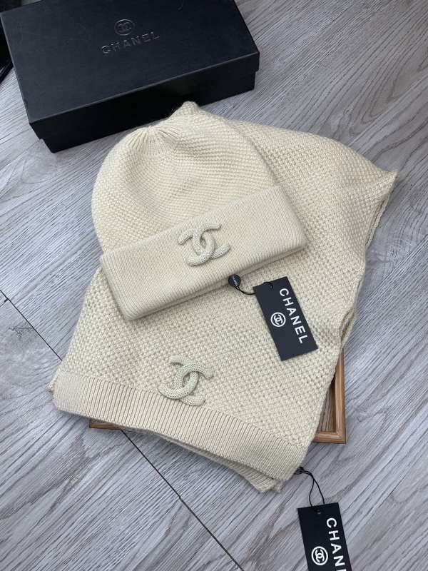 Chanel Scarf Hat hm (218)