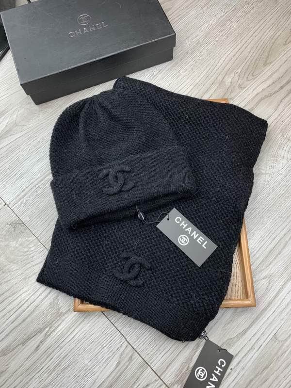 Chanel Scarf Hat hm (220)