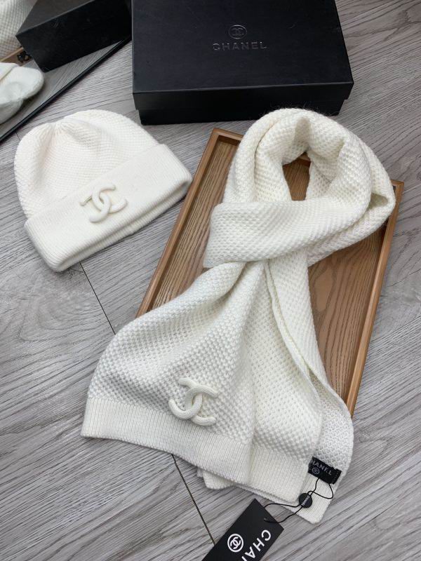 Chanel Scarf Hat hm (221)