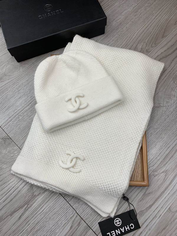 Chanel Scarf Hat hm (222)