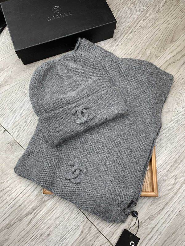 Chanel Scarf Hat hm (224)