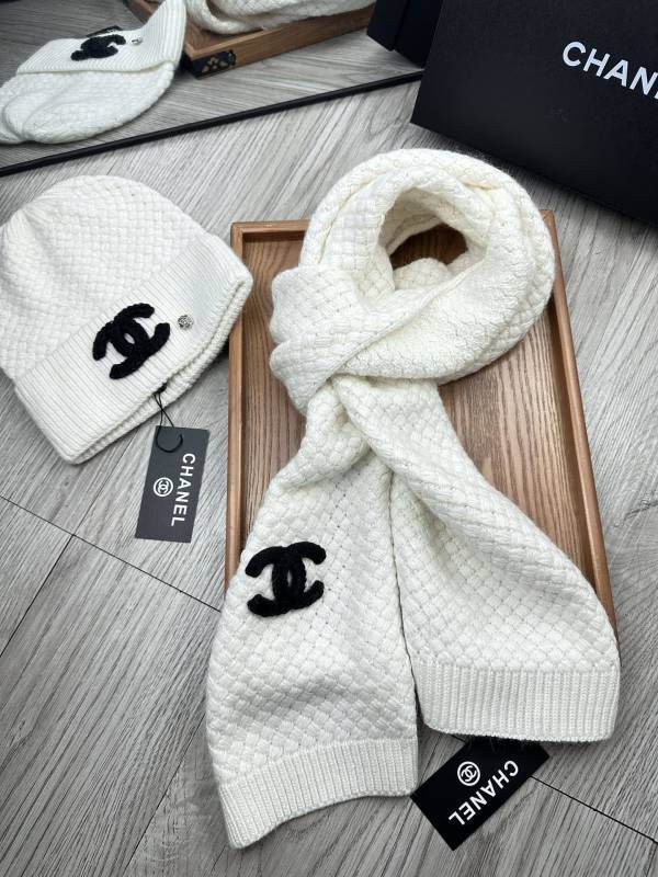 Chanel Scarf Hat hm (227)