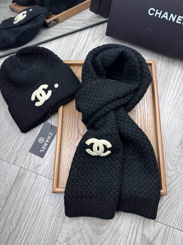 Chanel Scarf Hat hm (228)