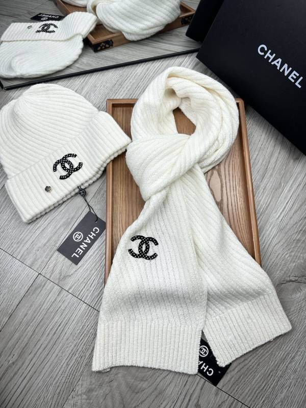 Chanel Scarf Hat hm (233)