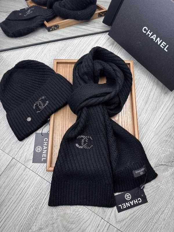 Chanel Scarf Hat hm (234)