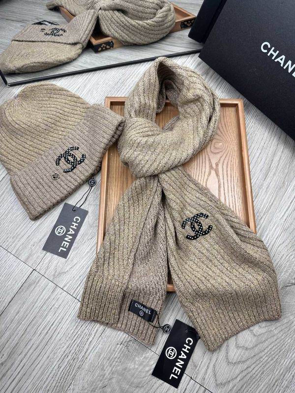 Chanel Scarf Hat hm (235)