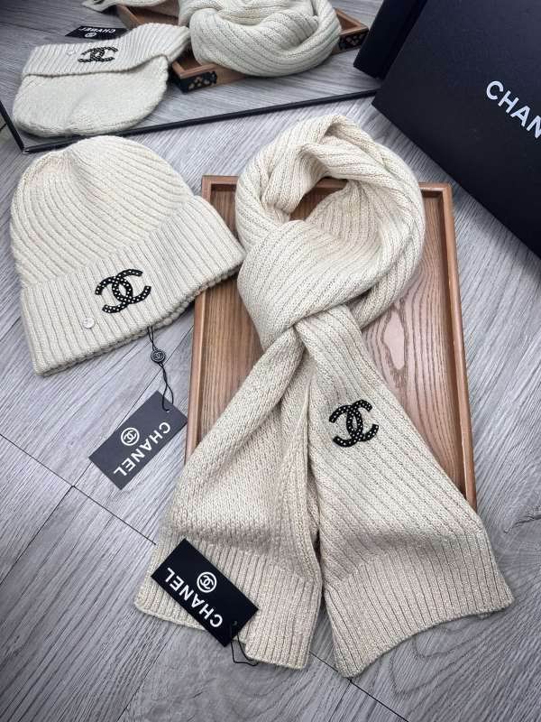 Chanel Scarf Hat hm (236)