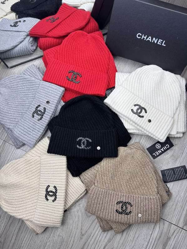 Chanel Scarf Hat hm (237)