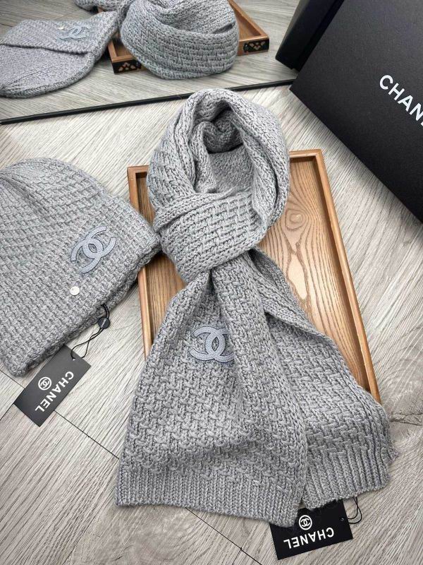 Chanel Scarf Hat hm (241)
