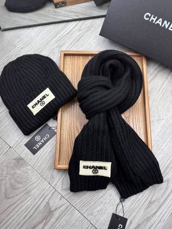 Chanel Scarf Hat hm (247)