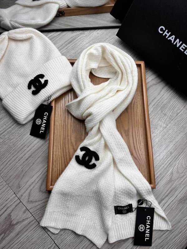 Chanel Scarf Hat hm (253)