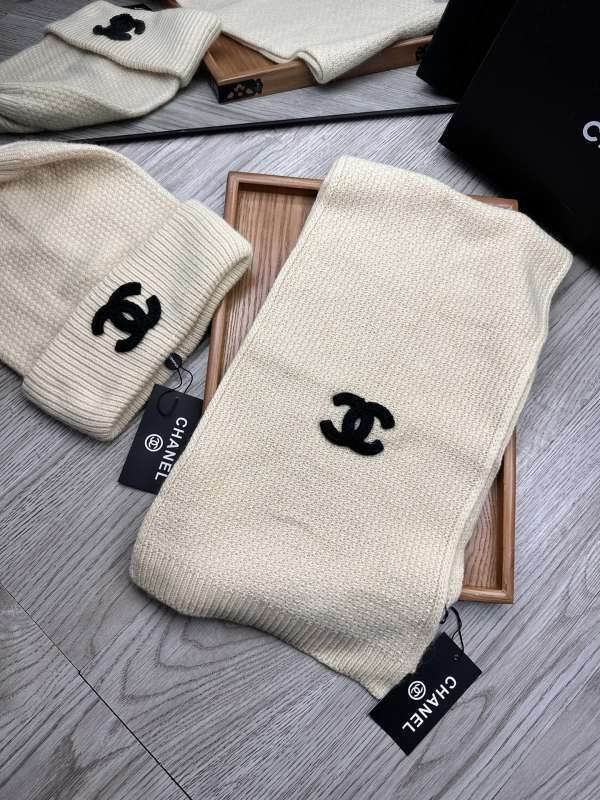 Chanel Scarf Hat hm (260)
