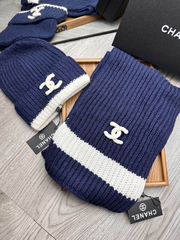 Chanel Scarf Hat hm (263)