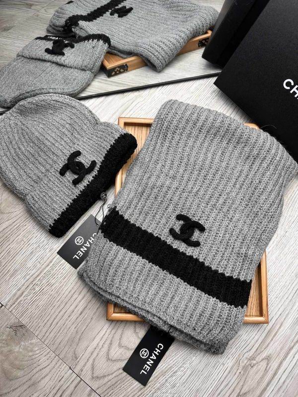 Chanel Scarf Hat hm (265)