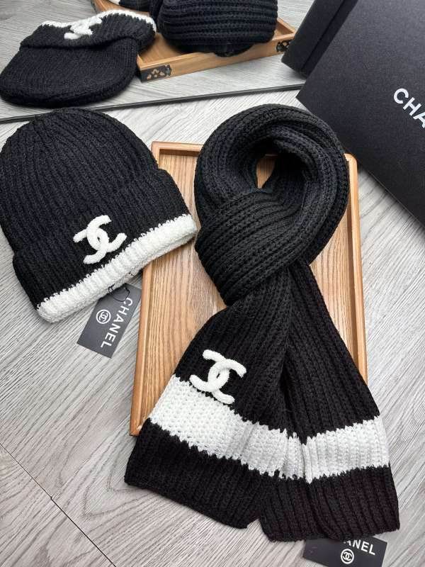 Chanel Scarf Hat hm (266)