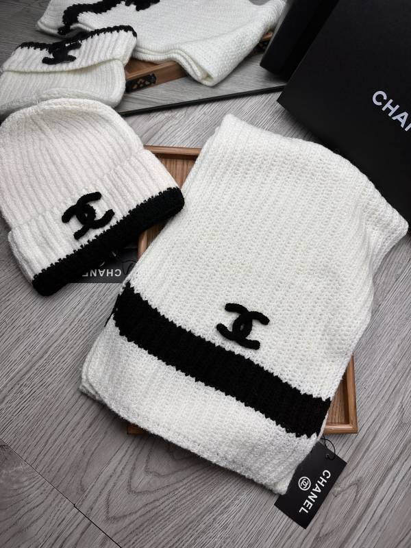 Chanel Scarf Hat hm (269)