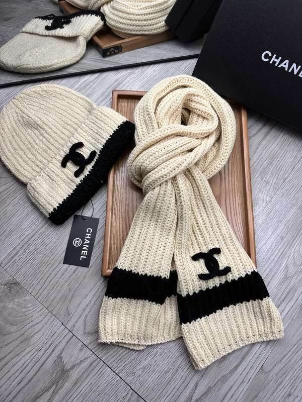 Chanel Scarf Hat hm (270)