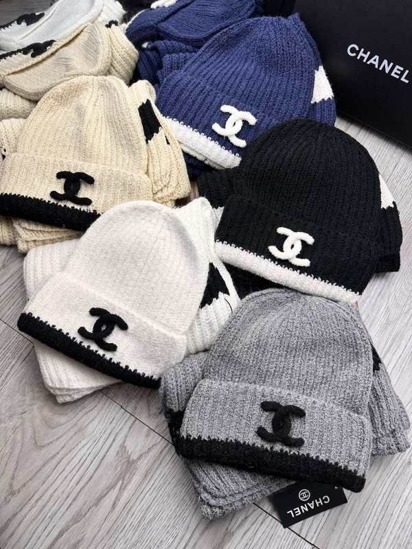Chanel Scarf Hat hm (272)
