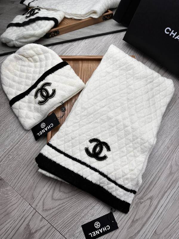 Chanel Scarf Hat hm (274)