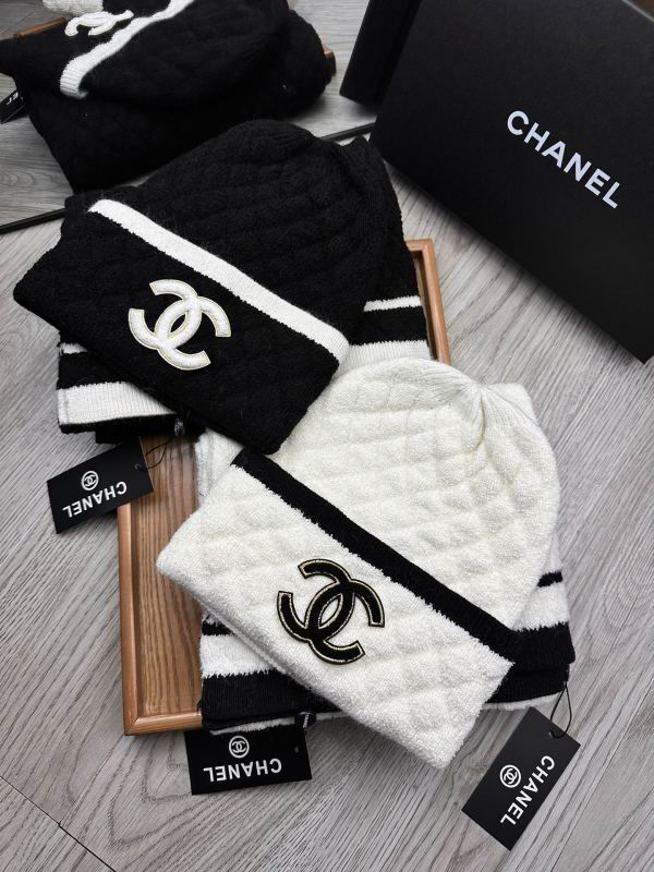 Chanel Scarf Hat hm (277)
