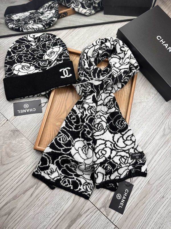 Chanel Scarf Hat hm (278)