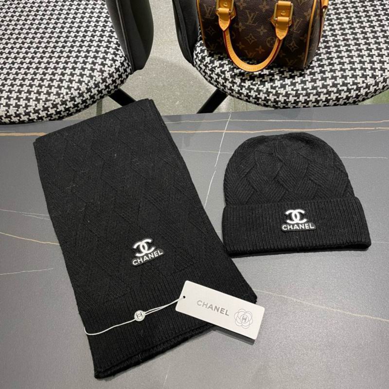 Chanel Scarf Hat hm (28)