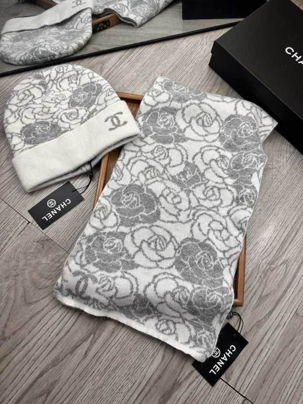 Chanel Scarf Hat hm (281)