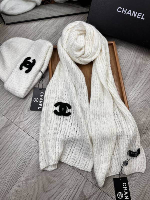 Chanel Scarf Hat hm (285)