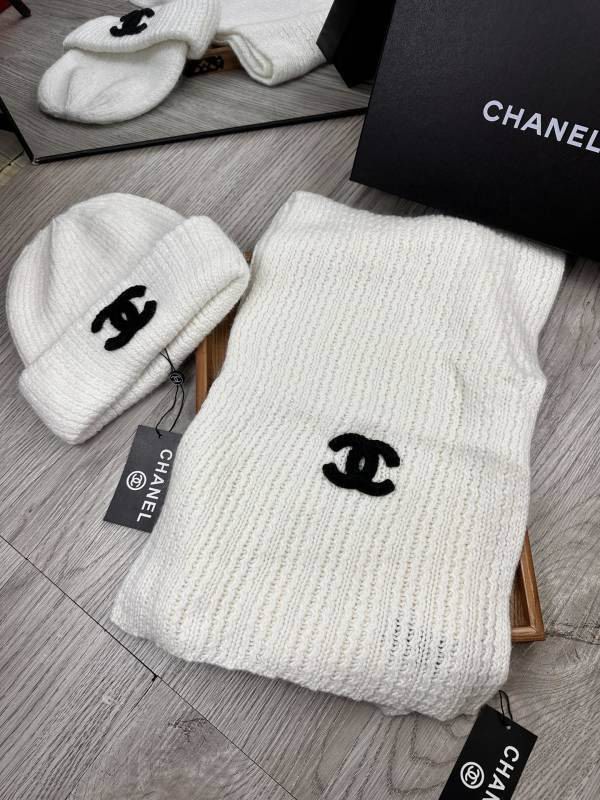 Chanel Scarf Hat hm (286)