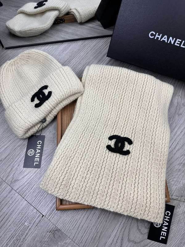 Chanel Scarf Hat hm (290)