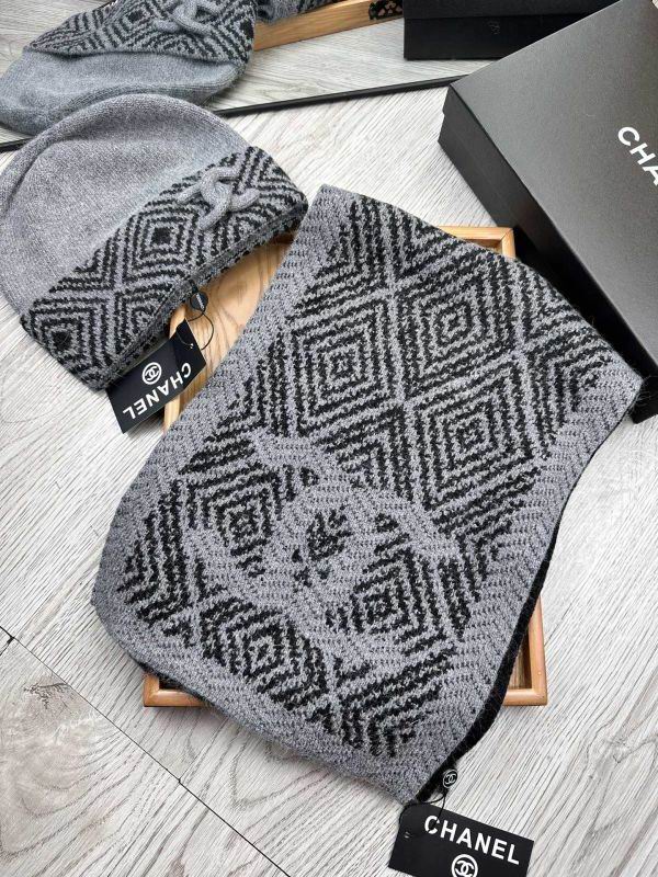 Chanel Scarf Hat hm (301)
