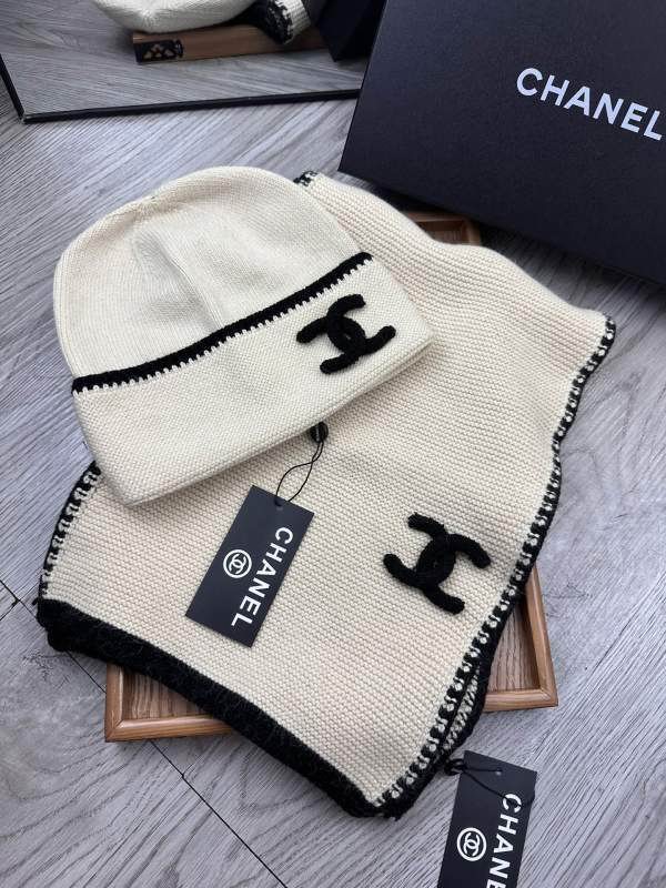 Chanel Scarf Hat hm (304)
