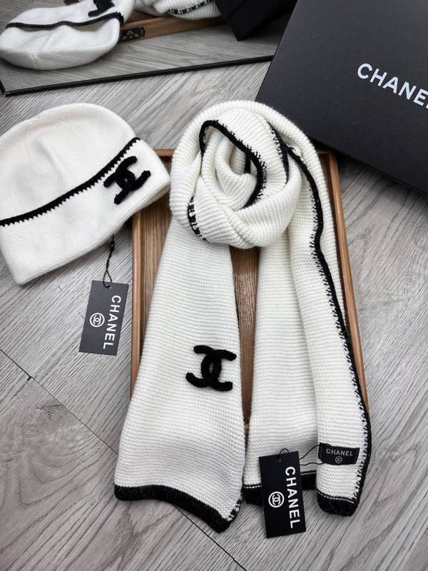 Chanel Scarf Hat hm (309)