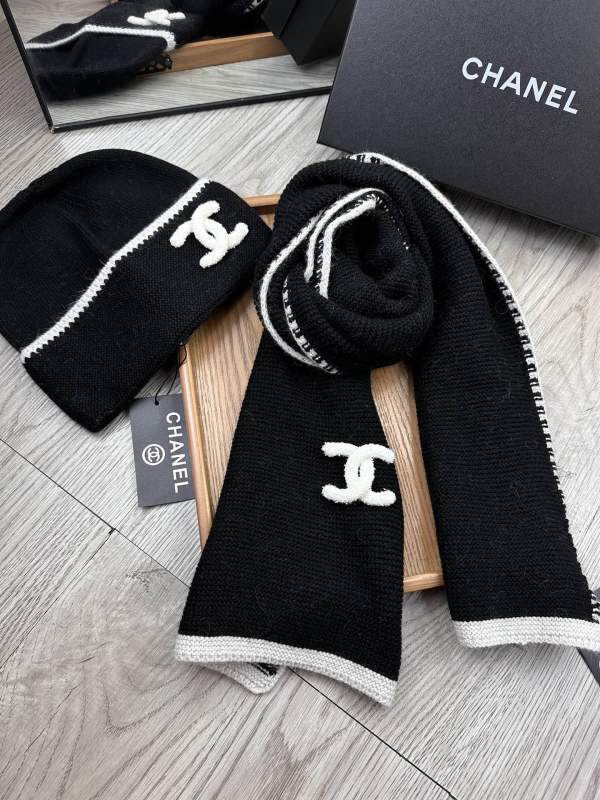 Chanel Scarf Hat hm (311)