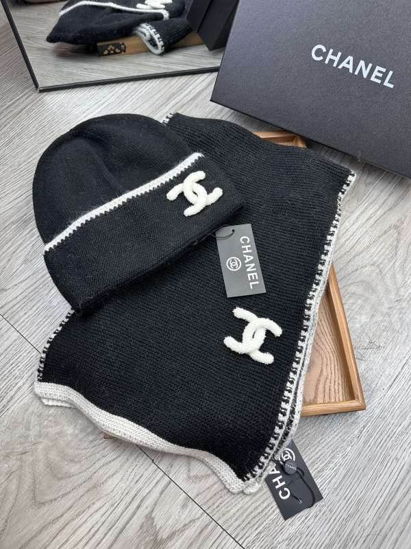 Chanel Scarf Hat hm (312)