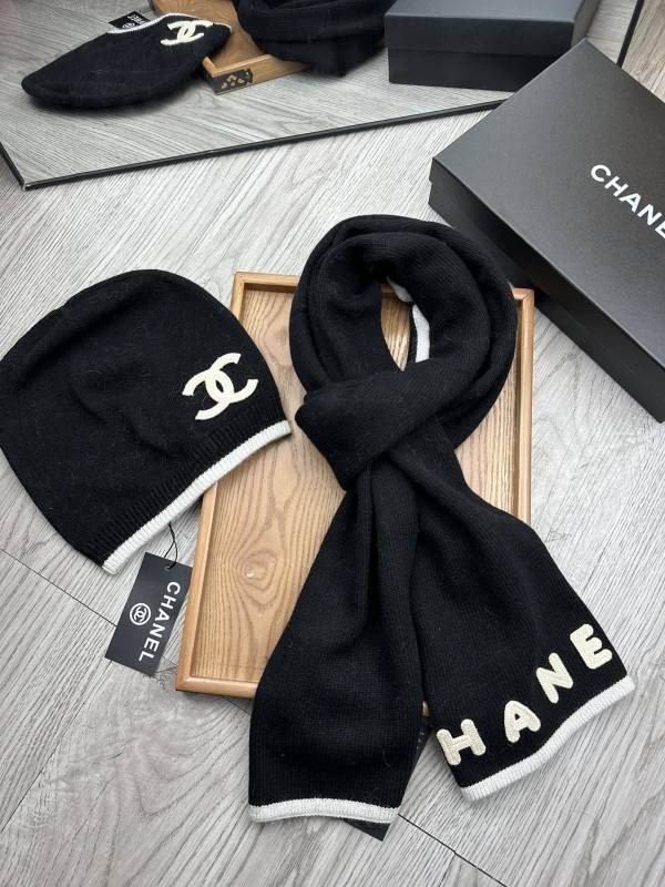 Chanel Scarf Hat hm (314)