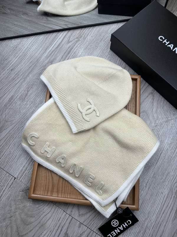 Chanel Scarf Hat hm (319)