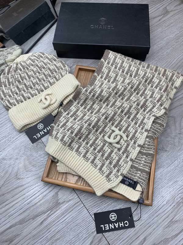 Chanel Scarf Hat hm (331)