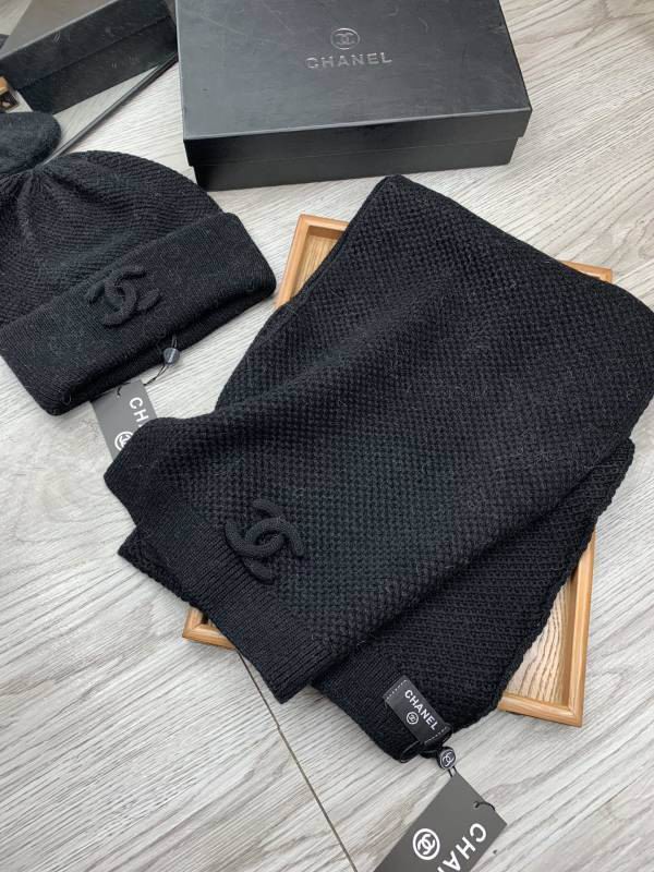 Chanel Scarf Hat hm (342)
