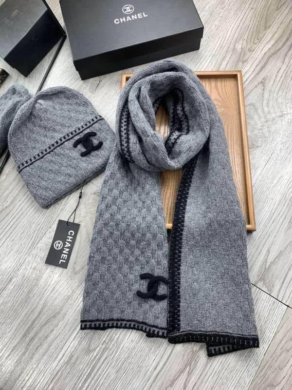 Chanel Scarf Hat hm (360)