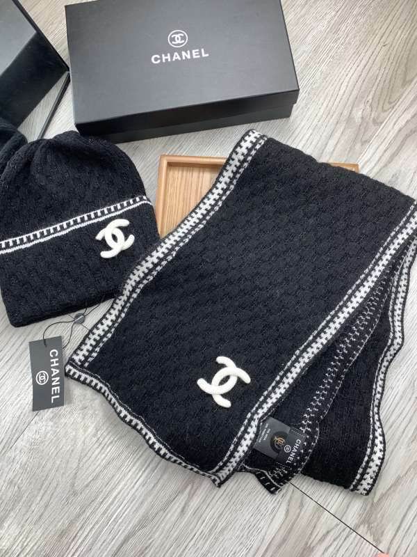 Chanel Scarf Hat hm (365)