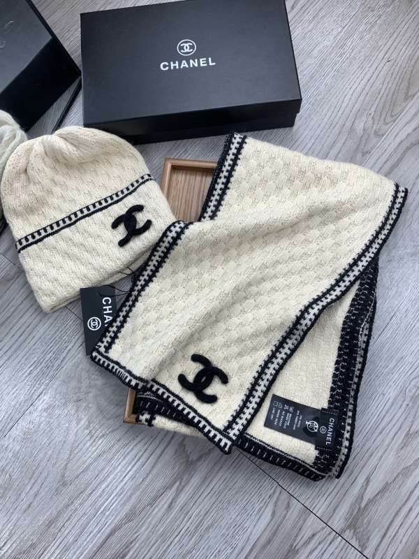 Chanel Scarf Hat hm (367)