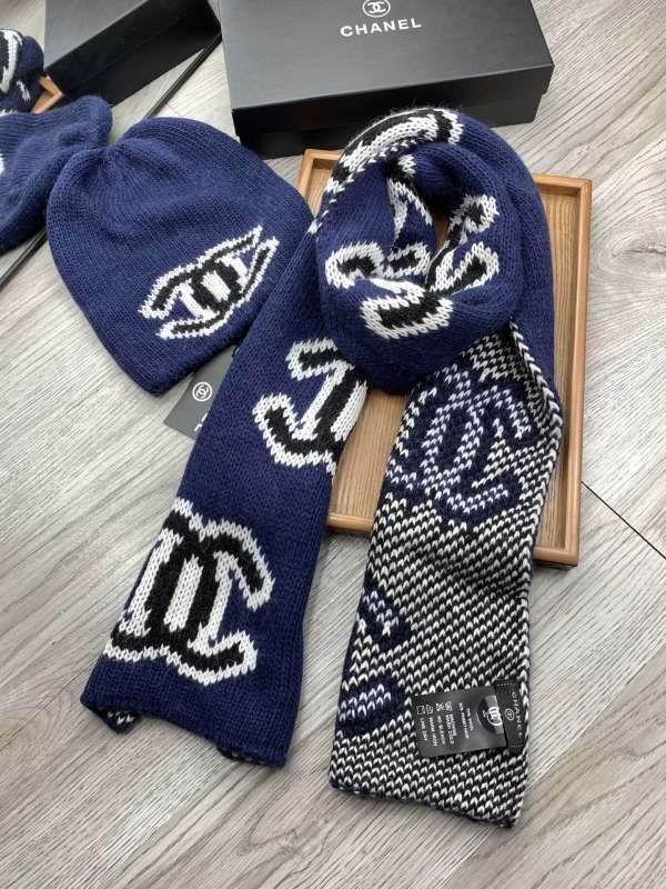 Chanel Scarf Hat hm (399)
