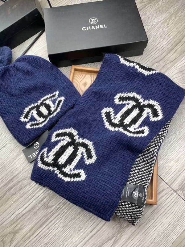 Chanel Scarf Hat hm (400)